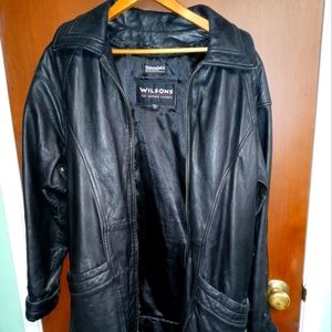 Wilsons Soft Lambskin Leather Jacket